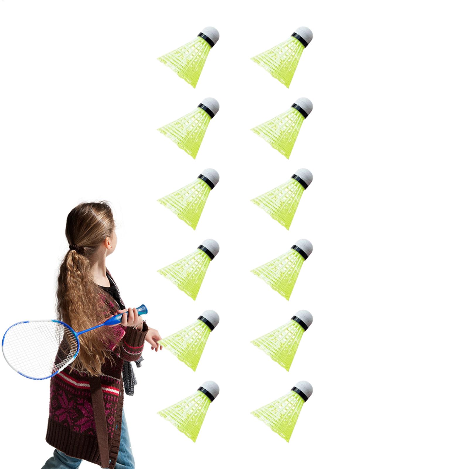 Nylon Shuttlecock 12 - Shuttlecock Bulu Tangkis 12 Buah, Tahan