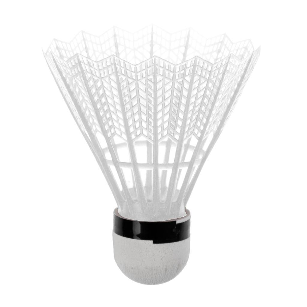 Nylon Shuttlecock 12 - Bola Bulutangkis Plastik, Bola Voli Berwarna-warni,