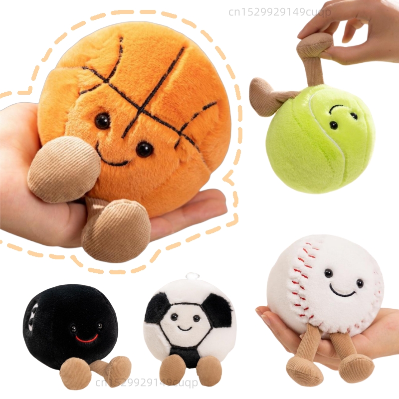 Badminton Tv - 10Cm Lucu Bola Basket Sepak Bola