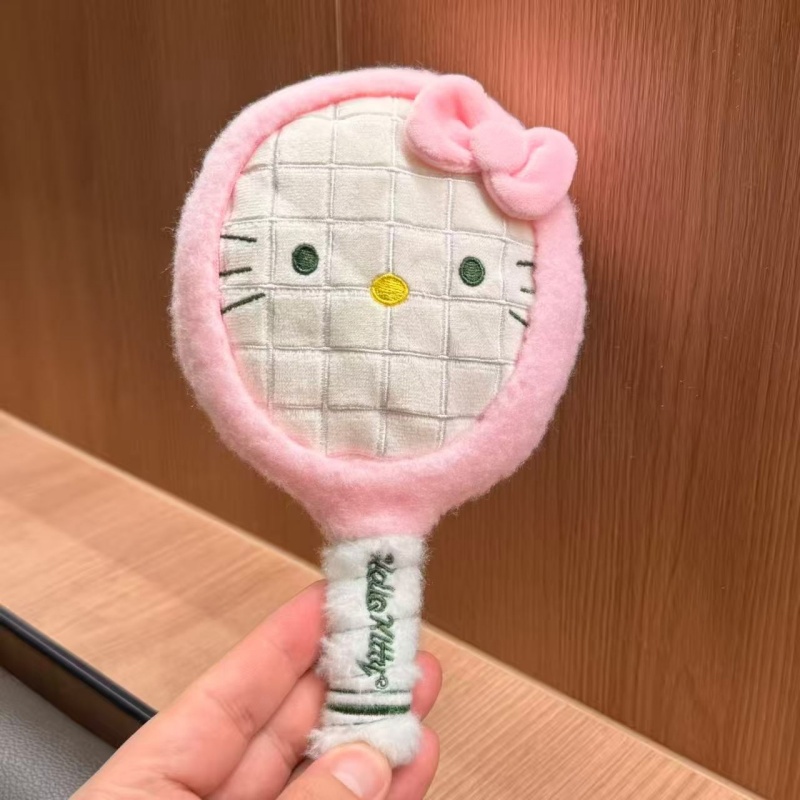 Badminton Tv - Boneka Plush Tenis Pink Hello Kitty