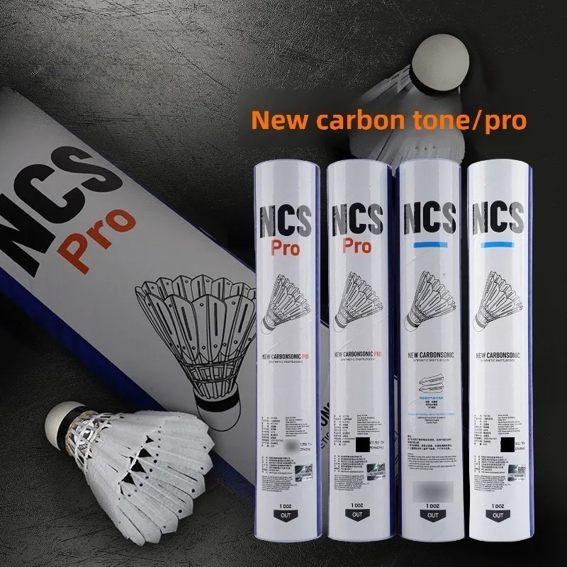 Nylon Shuttlecock 12 - Origina 12pcs/ tabung NCS/NCS Pro Ketahanan