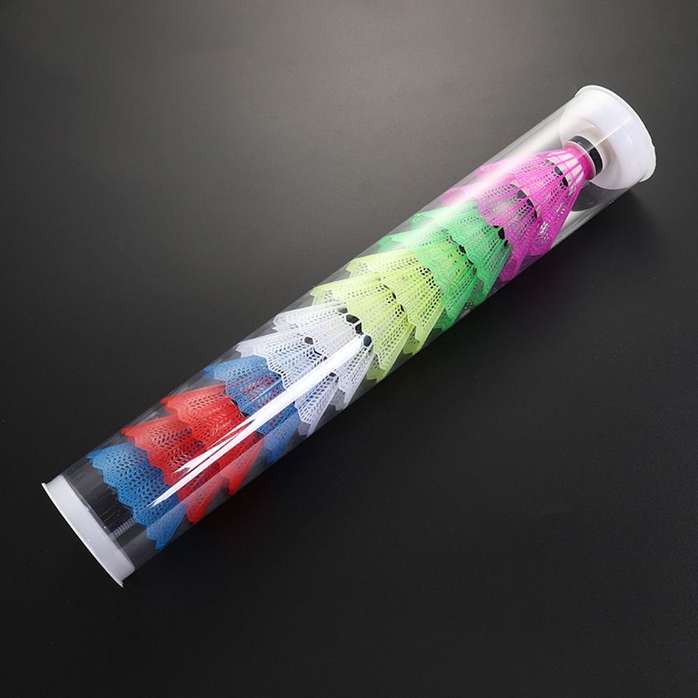 Nylon Shuttlecock 12 - 12 buah perlengkapan olahraga tahan angin