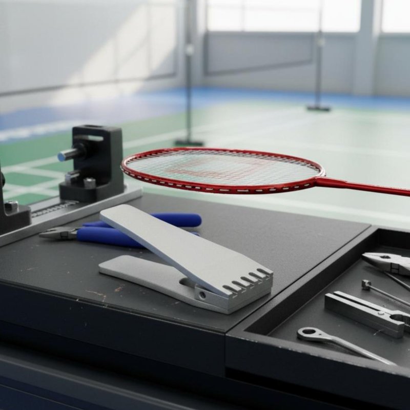 Penjepit Raket Bulu Tangkis Ko - Badminton World ulasan dan harga