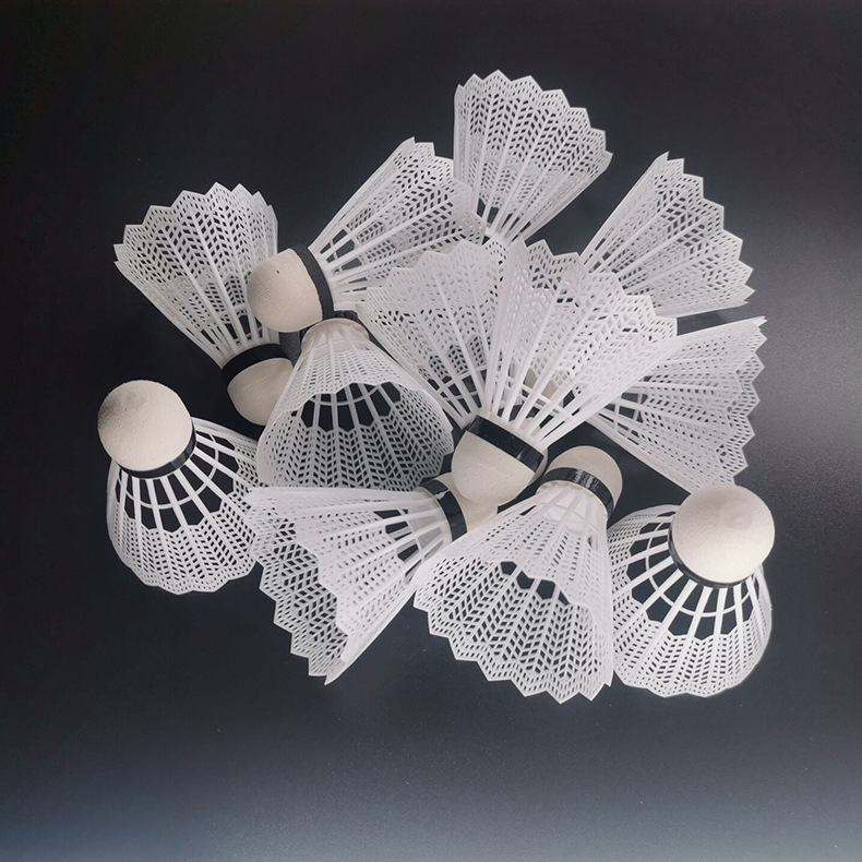 Bola Badminton Berwarna-warni, - Nylon Shuttlecock 12 ulasan dan harga