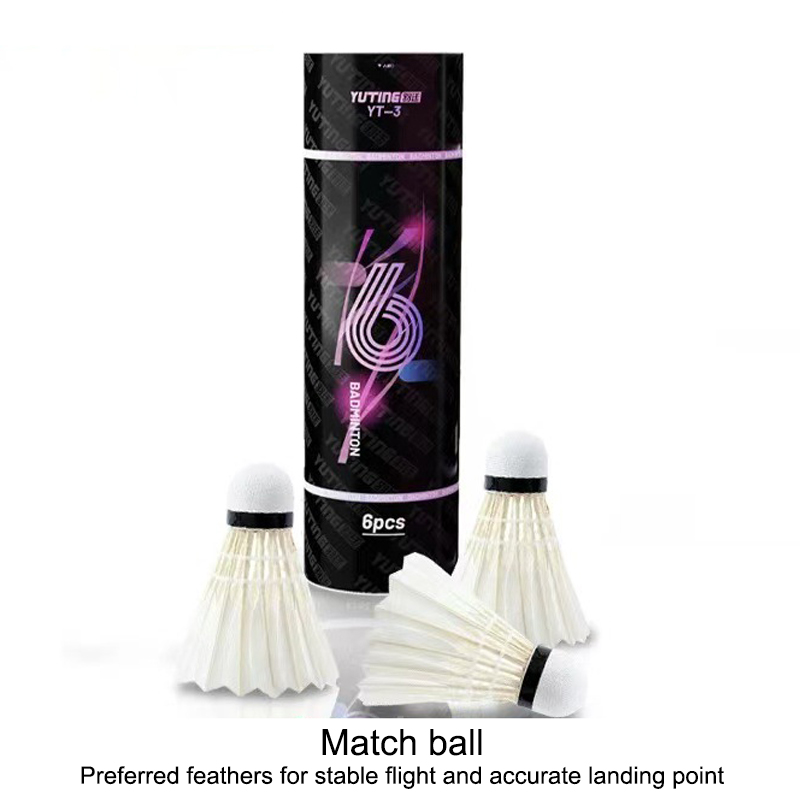 3/6 Buah Bola Badminton, Bulu  - Badminton World ulasan dan harga