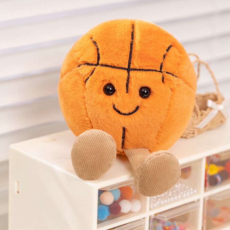 10Cm Lucu Bola Basket Sepak Bo - Badminton Tv ulasan dan harga