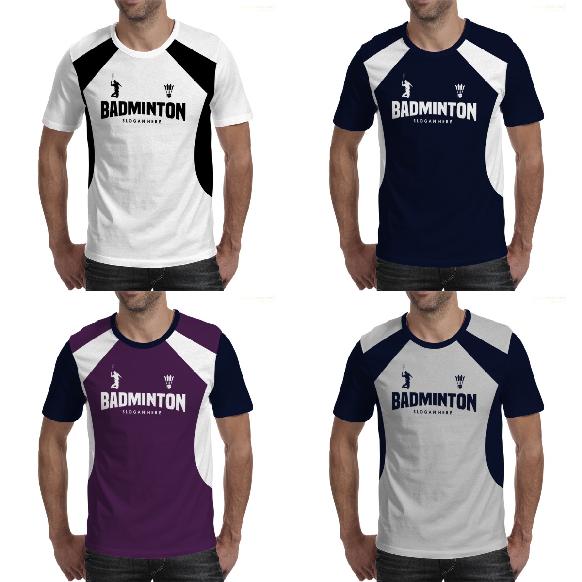 Kaos Jersey Bulu Tangkis Pria  - Badminton Aesthetic ulasan dan harga