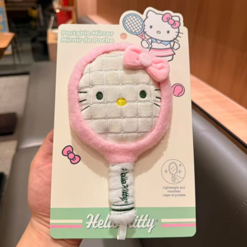 Boneka Plush Tenis Pink Hello  - Badminton Tv ulasan dan harga