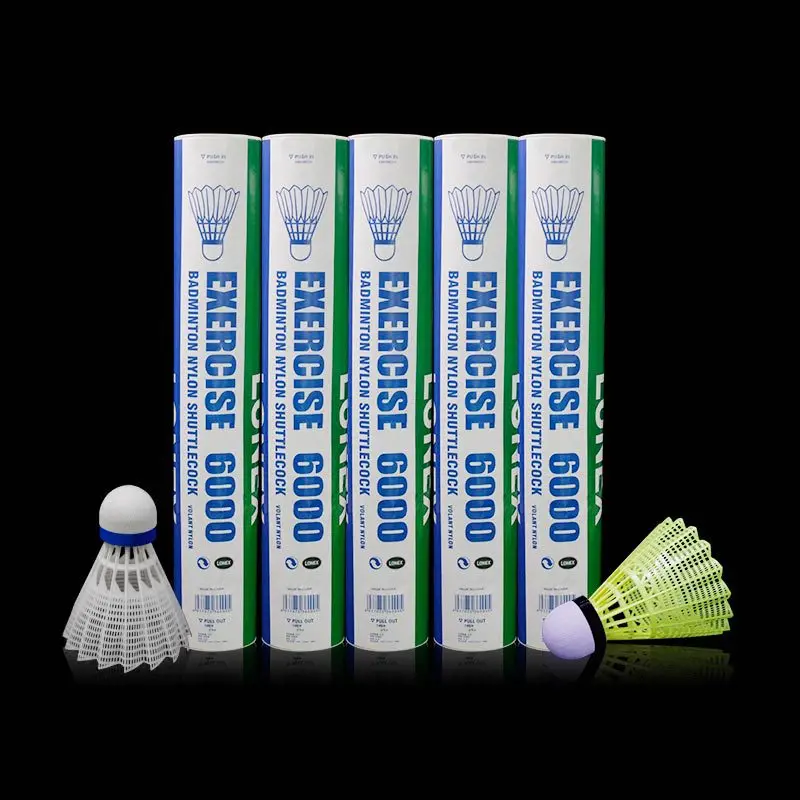 12 Buah/Barel Super Kuat Nilon - Nylon Shuttlecock 12 ulasan dan harga