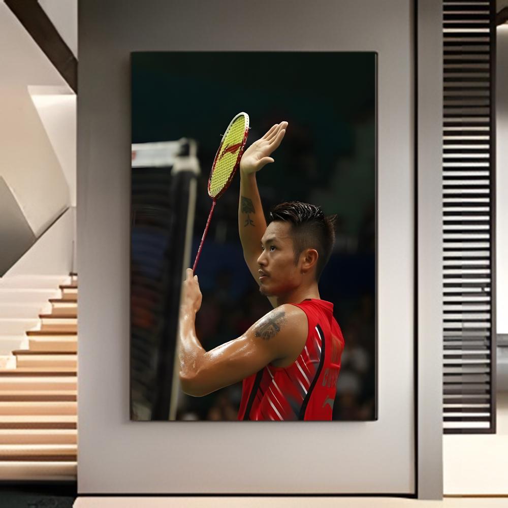 Poster Legenda Bulu Tangkis Li - Badminton Legend ulasan dan harga