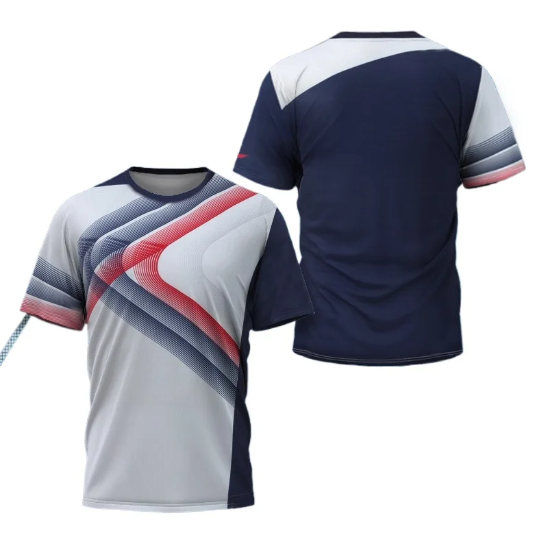 Kaus Grafis Tenis Meja CHINA D - Badminton Png ulasan dan harga