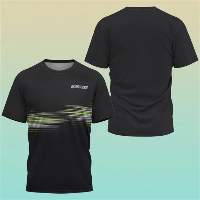 Kaos Tenis Meja 3D Printing Te - Badminton Png ulasan dan harga