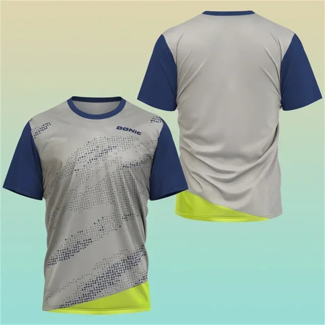 Kaos Tenis Meja 3D Printing Te - Badminton Png ulasan dan harga