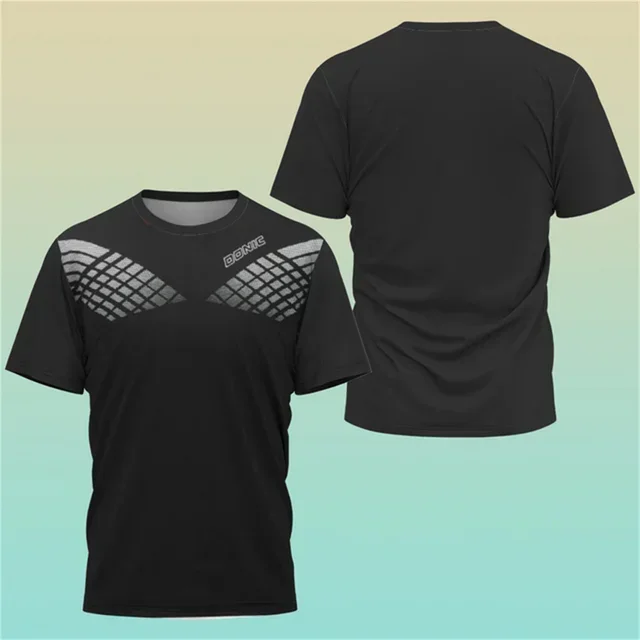 Kaos Tenis Meja 3D Printing Te - Badminton Png ulasan dan harga